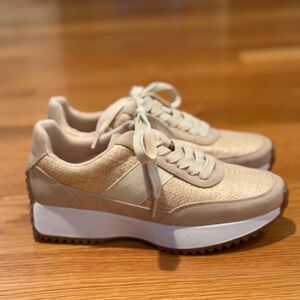Women’s Dolce Vita Neutral Beige Sneakers - 6.5